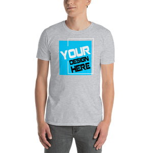 Economy Customizable Large Front Print T-Shirt