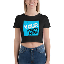 Load image into Gallery viewer, Customizable Women’s Crop Tee