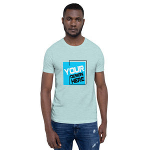 Customizable Large Front & Rear Print Unisex T-Shirt