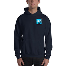 Load image into Gallery viewer, Customizable R. Chest, Large Rear Print Unisex Hoodie