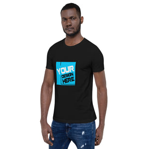 Customizable Large Front & Rear Print Unisex T-Shirt